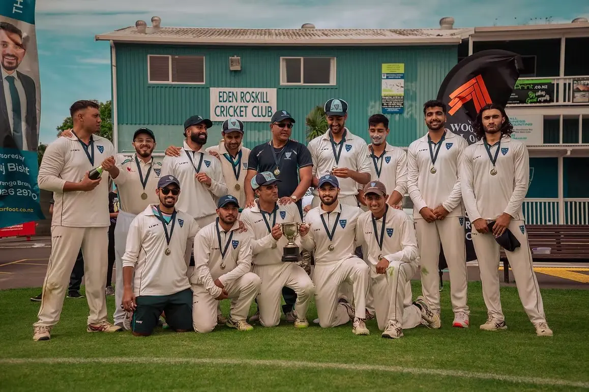 The Eden Roskill clubhouse